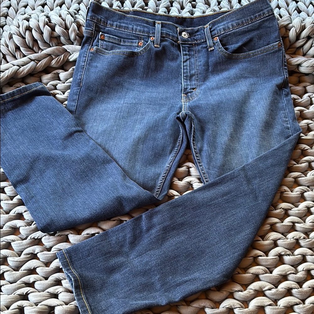Levi’s 511 skinny, straight leg, cropped jeans 34x30
